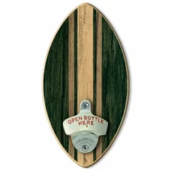 Football Wall-Mounted Wooden Plaque Bottle Openers - Several Team Color Options 27 Football Wall-Mounted Wooden Plaque Bottle Openers - Several Team Color Options -Endurance Sales football opener green white gray web