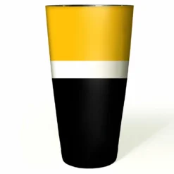 Cocktail Shaker Tin - 28oz Weighted - Several Football Team Color Options -Endurance Sales football shaker black gold white 28oz web