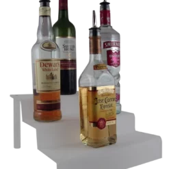 Liquor Bottle Shelves - Frosted Acrylic - Options Available