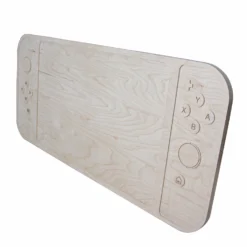 DIY Wooden Coffee Table Top - Switch Style Controller - DIY Epoxy / Paint -Endurance Sales gameconsoltabletopsideview