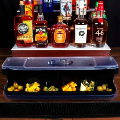 First In, First Out Garnish Station™ Bar Condiment Holder -Endurance Sales garnish station scene1