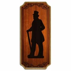 Gentlemen Wood Plaque Kolorcoat™ Sign