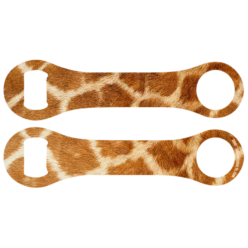 Kolorcoat™ Dog Bone Bottle Opener - Giraffe 3 Kolorcoat™ Dog Bone Bottle Opener - Giraffe