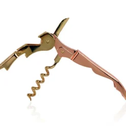 Gold And Copper Plated - Double Lever Corkscrew