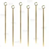 Gold Plated Cocktail Picks - Pack Of 6 2 Gold Plated Cocktail Picks - Pack Of 6 -Endurance Sales gold plated cocktail picks bpc 800
