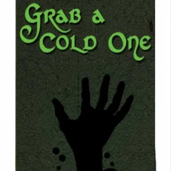 Grab A Cold One Wooden Bottle Opener With Cap Catcher