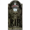 Gravestone Wooden Bottle Opener With Magnetic Cap Catcher -Endurance Sales graveyard magnetic bottle opener wall wood
