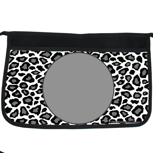 Gray Leopard Two-Pocket Custom Kolorcoat™ Server Apron 3 Gray Leopard Two-Pocket Custom Kolorcoat™ Server Apron