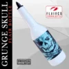 Kolorcoat™ Flair Bottle - Grunge Skull Design - 750ml -Endurance Sales grunge skull flair bottle 750ml main