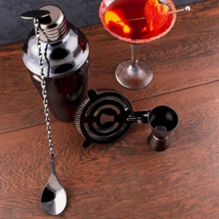 Gun Metal 4 Piece Bar Set 7 Gun Metal 4 Piece Bar Set -Endurance Sales gun metal 4piece scene2