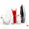 Gun Metal Skull Cocktail Set -Endurance Sales gunmetal skull set clean