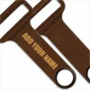 "ADD YOUR NAME" HAMMERHEAD™ Bottle Opener - Brown Leather -Endurance Sales hammerhead opener brown leather opener main
