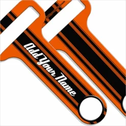 "ADD YOUR NAME" HAMMERHEAD™ Bottle Opener - Racing Stripes