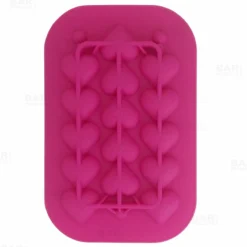 Silicone Ice Mold - Heart Swizzle Sticks -Endurance Sales heart silicone ice cube tray for cocktails 800 bpc1