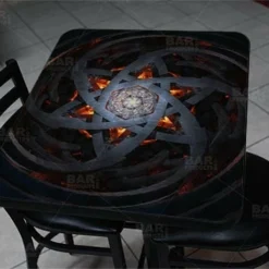 Hexagram 24" X 30" Wooden Table Top - Two Types Available