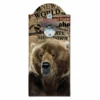 Hipster Brown Bear Wooden Bottle Opener With Magnetic Cap Catcher -Endurance Sales hipster bear 800
