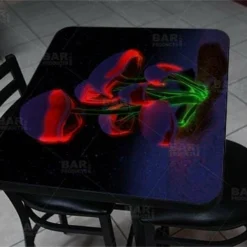Holiday Fluorescence 24" X 30" Wooden Table Top - Two Types Available