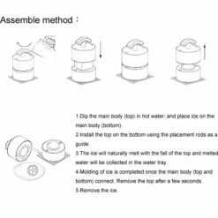 Japanese Ice Ball Maker -Endurance Sales ice ball mold directions