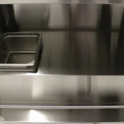 Stainless Steel Portable Bar With 3D Holographic Lighting And Integrated Ice Bin -Endurance Sales ice bin option