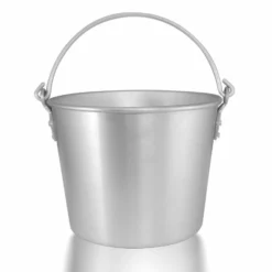 Aluminum Ice Bucket With Handles - 6.25 Quarts