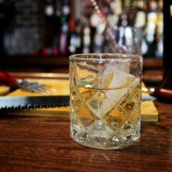 BarConic® Japanese Ice Saw 11 BarConic® Japanese Ice Saw -Endurance Sales ice saw cut ice cocktail rocks glass