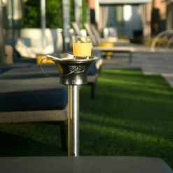 LED Ice Bucket Wine Bottle Cooler Stand Plus Charging Station -Endurance Sales iceoutside