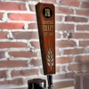 Oak Wood Beer Tap Handles - Flared Shape - Initial Signature Craft -Endurance Sales icrft oak wood draft beer tap handle craft beer