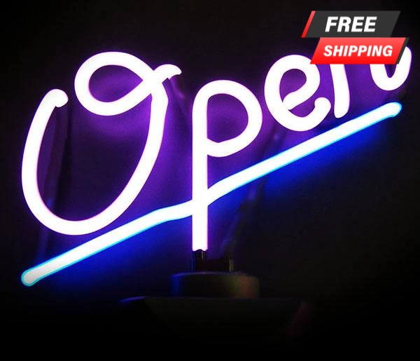Open Sign NEON Sculpture 3 Open Sign NEON Sculpture