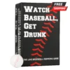 Watch Baseball, Get Drunk Card Game -Endurance Sales image png945560291