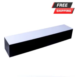 BarConic® Acrylic Bottle Display Shelf - 1 Tier - Multi Colored Lights - Several Lengths