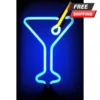 Martini Glass NEON Sculpture -Endurance Sales image png 12149243