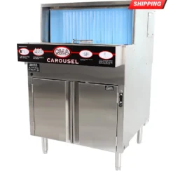CMA Low Temp Under Counter Glasswasher With 1.25 KW Electric Tank Heater & Circular Conveyor