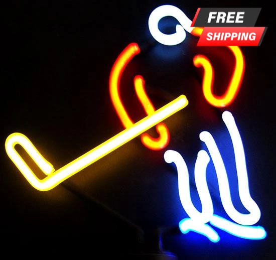 Hockey NEON Sculpture 3 Hockey NEON Sculpture