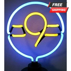 9 Ball NEON Sculpture