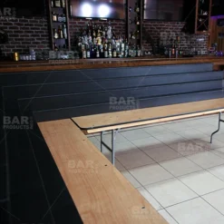 MixMaster™ 4 Tier Incremental Wooden Liquor Bottle Shelf Displays - Natural -Endurance Sales incremental liquor bottle display shelves 4 tier bpc 02 1