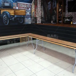 MixMaster™ 4 Tier Incremental Wooden Liquor Bottle Shelf Displays - Natural -Endurance Sales incremental liquor bottle display shelves 4 tier bpc 04 1