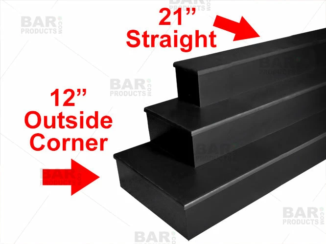 MixMaster™ 3 Tier Incremental Wooden Liquor Bottle Shelf Displays - Black 12 MixMaster™ 3 Tier Incremental Wooden Liquor Bottle Shelf Displays - Black - Image 10