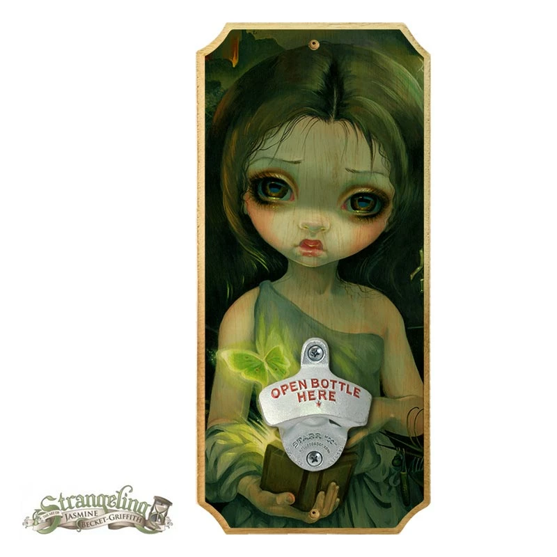 Pandora's Box - Wood Plaque Wall Mounted Bottle Opener 3 Pandora's Box - Wood Plaque Wall Mounted Bottle Opener