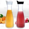 Juice Carafes - 54 Ounce Jar - Black Or White Lid -Endurance Sales juice carafes plastic bp 800