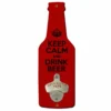 Keep Calm Beer Shaped Wall Bottle Opener -Endurance Sales keep calm beer bottle shape opener