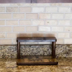 Counter Caddies™ - "CULINARY" Themed Artwork - Straight Shelf - 12" Length -Endurance Sales kitchen 12 shelf web 1