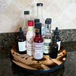 Lazy Susan - PRISCILA - 3 Different Sizes - For Kitchen Table Top -Endurance Sales lazy susan wood table daniel esparza priscila hover