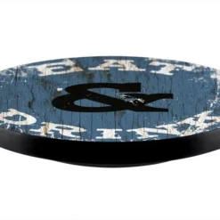 Lazy Susan - EAT & DRINK - 3 Different Sizes - For Kitchen Table Top -Endurance Sales lazy susan wood table eat drink front view of product