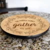 ADD YOUR NAME Lazy Susan - GATHER - 3 Different Sizes - Table Top