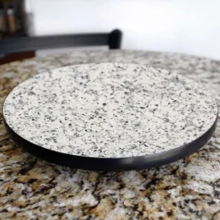 Lazy Susan - GRANITE Designs - 3 Different Sizes - For Kitchen Table Top 28 Lazy Susan - GRANITE Designs - 3 Different Sizes - For Kitchen Table Top -Endurance Sales lazy susan wood table granite 4 table kitchen view