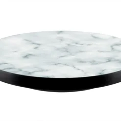 Lazy Susan - MARBLE Designs - 3 Different Sizes - For Kitchen Table Top -Endurance Sales lazy susan wood table marble front view of product