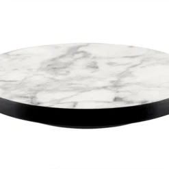 Lazy Susan - MARBLE Designs - 3 Different Sizes - For Kitchen Table Top -Endurance Sales lazy susan wood table marble front view of product 1