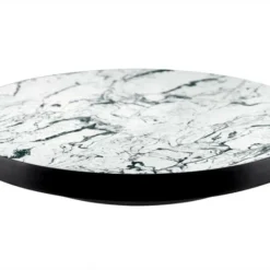 Lazy Susan - MARBLE Designs - 3 Different Sizes - For Kitchen Table Top -Endurance Sales lazy susan wood table marble front view of product 2