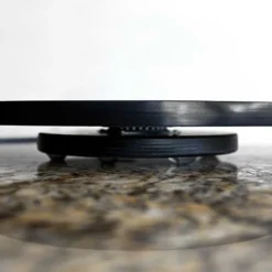 Treats For Santa Christmas Themed Lazy Susan - Size Options -Endurance Sales lazy susan wood table side view 6 2 1 1 6a9dee93 e1ba 4a8a 8c55 0f209ac51343