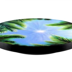 Lazy Susan - SKY & TREES - 3 Different Sizes - For Kitchen Table Top -Endurance Sales lazy susan wood table top brian mohr sky and trees side view